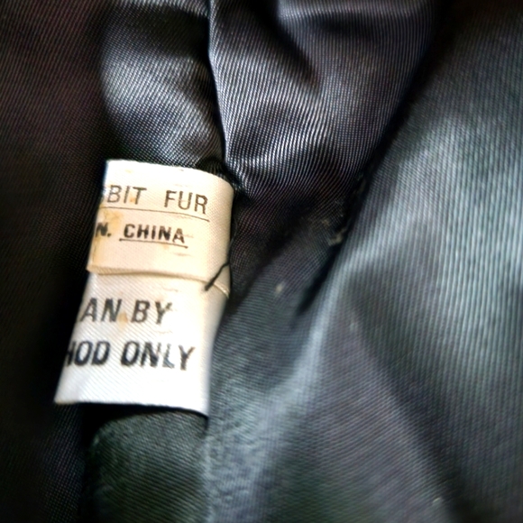 Vintage Rabbit Fur Jacket - Picture 5 of 7